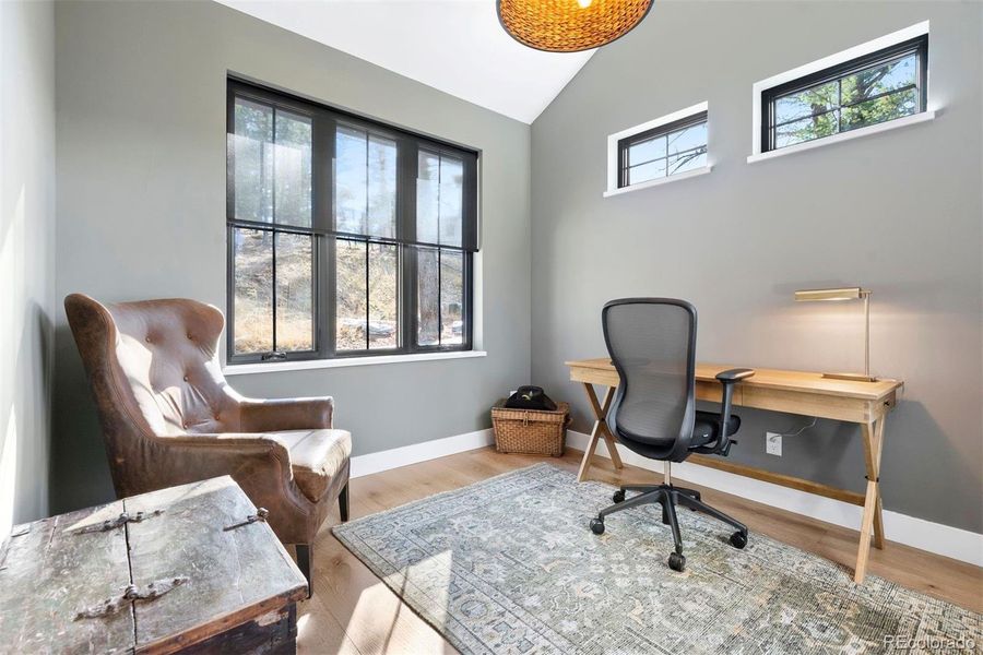 Furnished interior view inside a new home in , Evergreen (Image 27). Furnished interior view inside a new home in , Evergreen (Image 27).