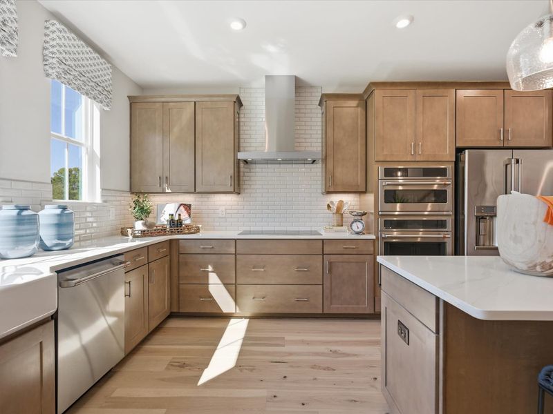 Representative furnished interior of a home built from the Paloma by Tri Pointe Homes in Bellflower, Charlotte (Image 4).