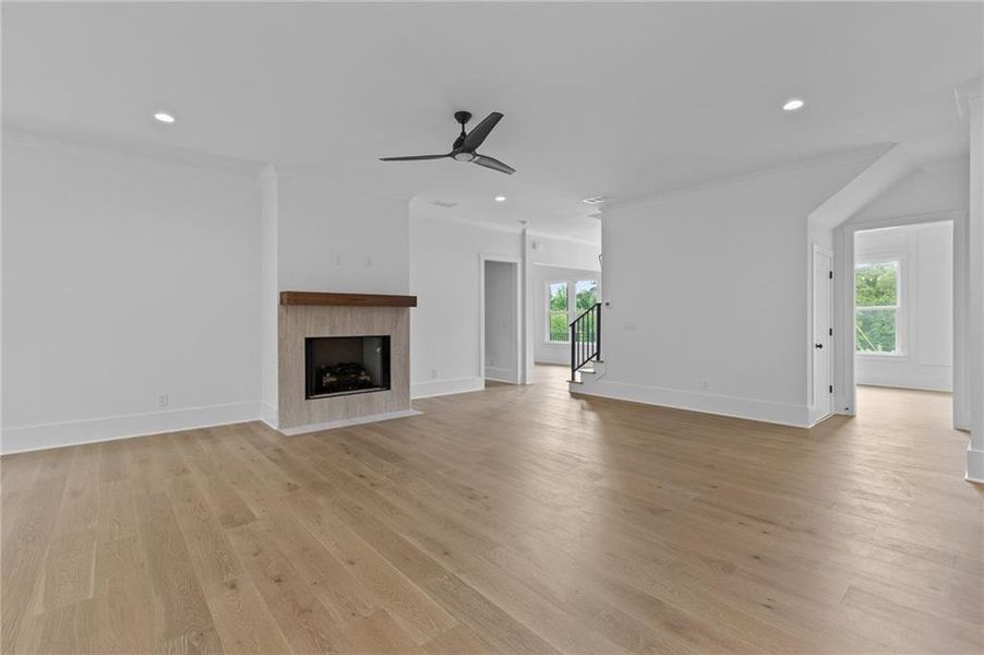 Spacious, unfurnished interior of a new home in , Buford (Image 40). Spacious, unfurnished interior of a new home in , Buford (Image 40).