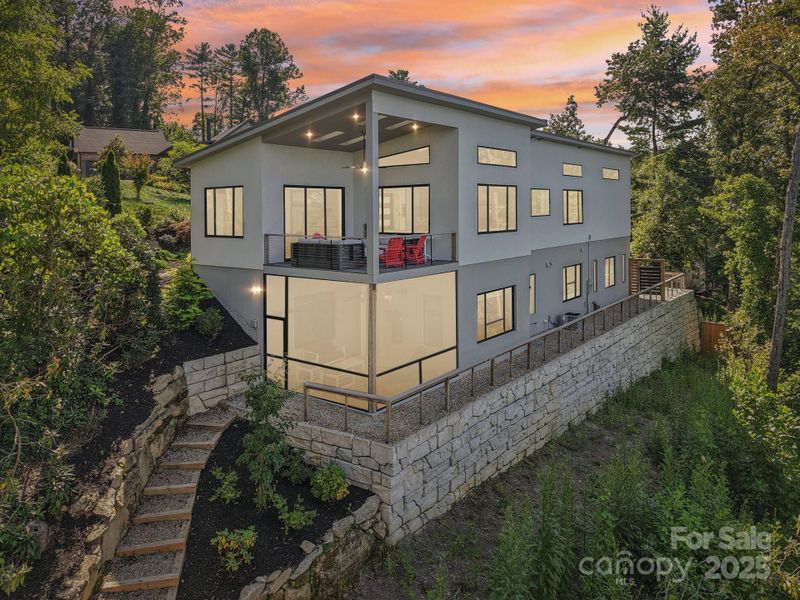Exterior details and patio area of a home in , Hendersonville (Image 3). Exterior details and patio area of a home in , Hendersonville (Image 3).