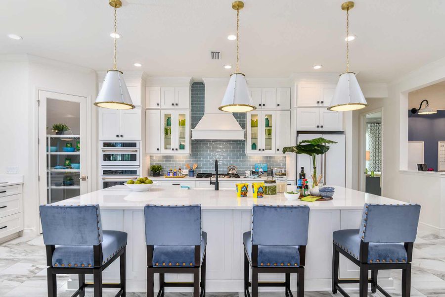 Furnished interior view inside a new home in Grand Palm, Venice (Image 8).