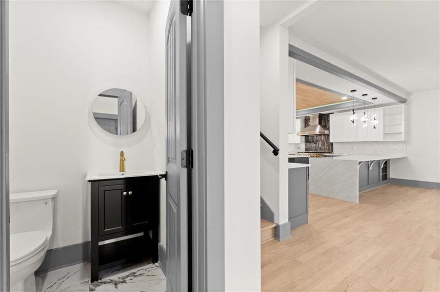 Furnished interior view inside a new home in , Decatur (Image 8).