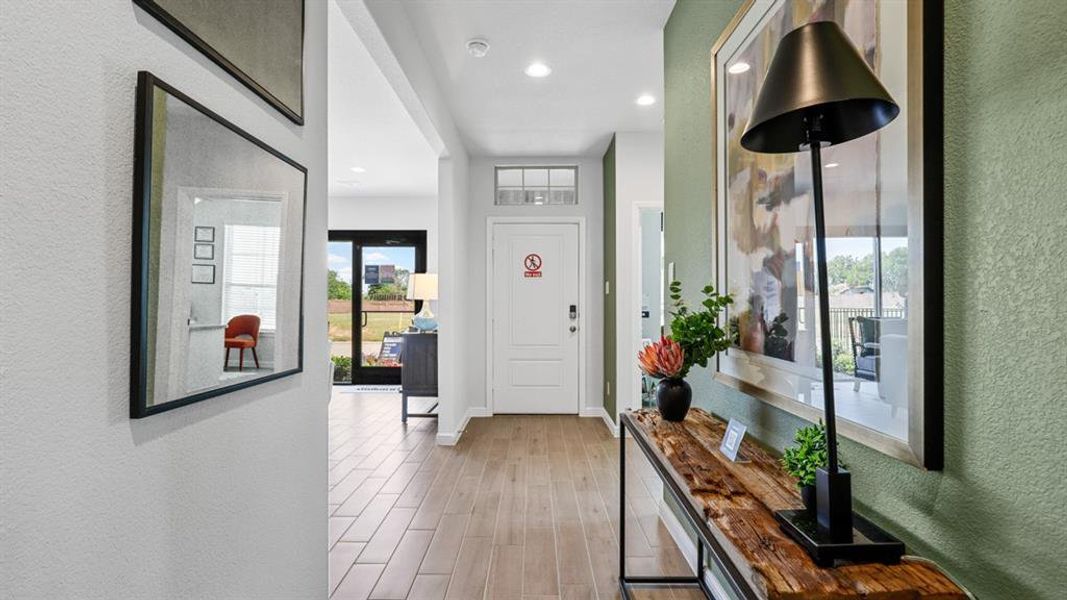 Furnished interior view inside a new home in Terra Trace, Fort Worth (Image 11).