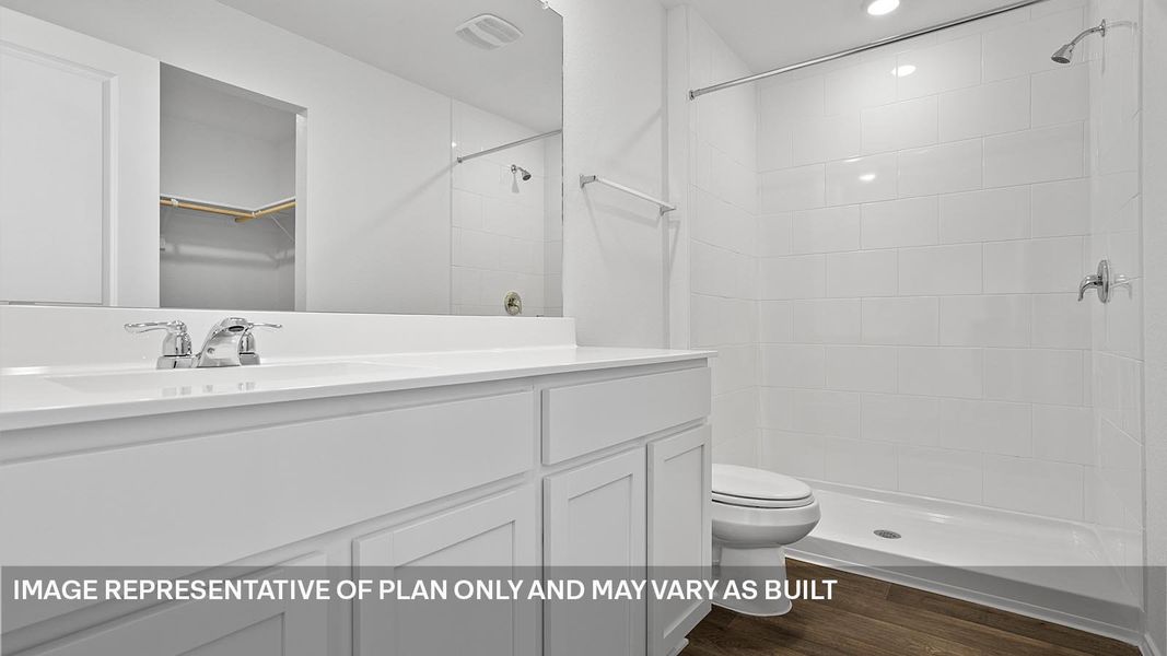 Furnished interior view inside a new home in Marigold, Kyle (Image 8).