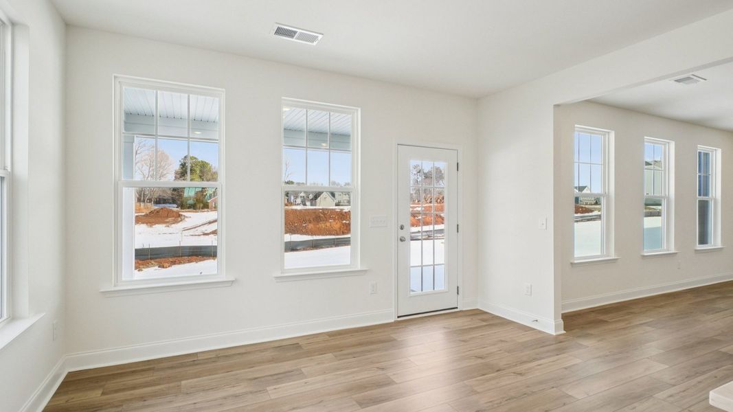 Representative furnished interior of a home built from the Stonehaven by DRB Homes in Blake Pond, Lillington (Image 17).