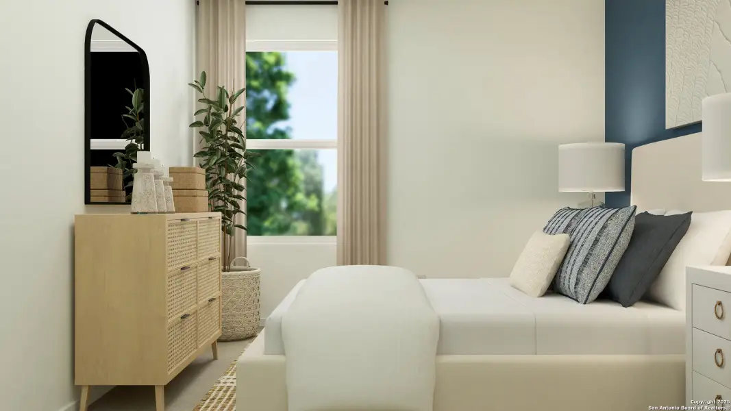 Furnished interior view inside a new home in Somerset Meadows, San Antonio (Image 6).