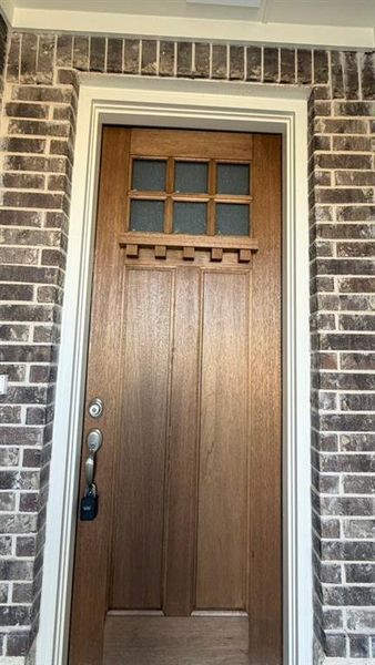 Exterior details and patio area of a home in Liberty Pointe, Gainesville (Image 3).