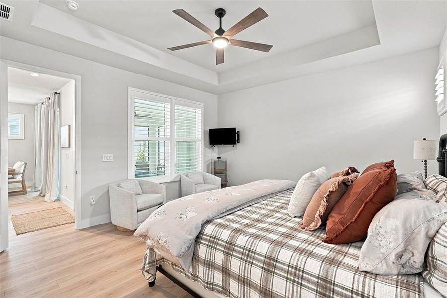 Furnished interior view inside a new home in SeaFlower – Bungalow Homes, Bradenton (Image 12).