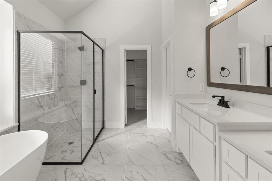 Furnished interior view inside a new home in Las Lomas, Forney (Image 4). Furnished interior view inside a new home in Las Lomas, Forney (Image 4).