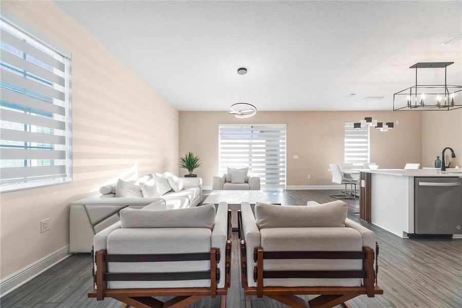 Furnished interior view inside a new home in Reunion Village, Kissimmee (Image 13).