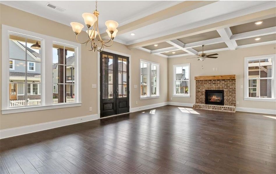 Spacious, unfurnished interior of a new home in Trove, Watkinsville (Image 11).