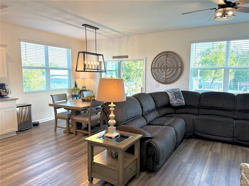 Furnished interior view inside a new home in , Gibsonton (Image 3).