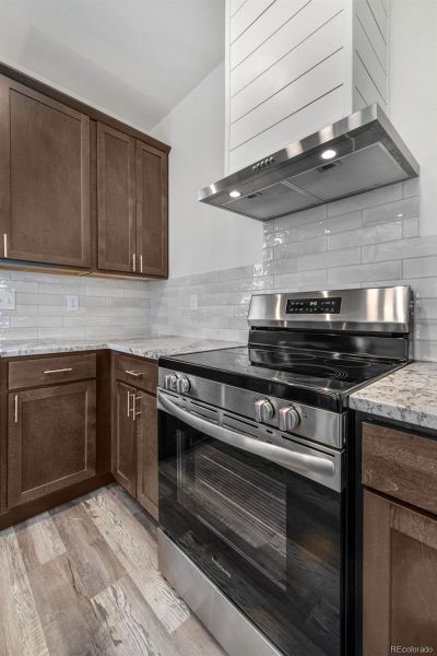 Furnished interior view inside a new home in , Colorado Springs (Image 8).