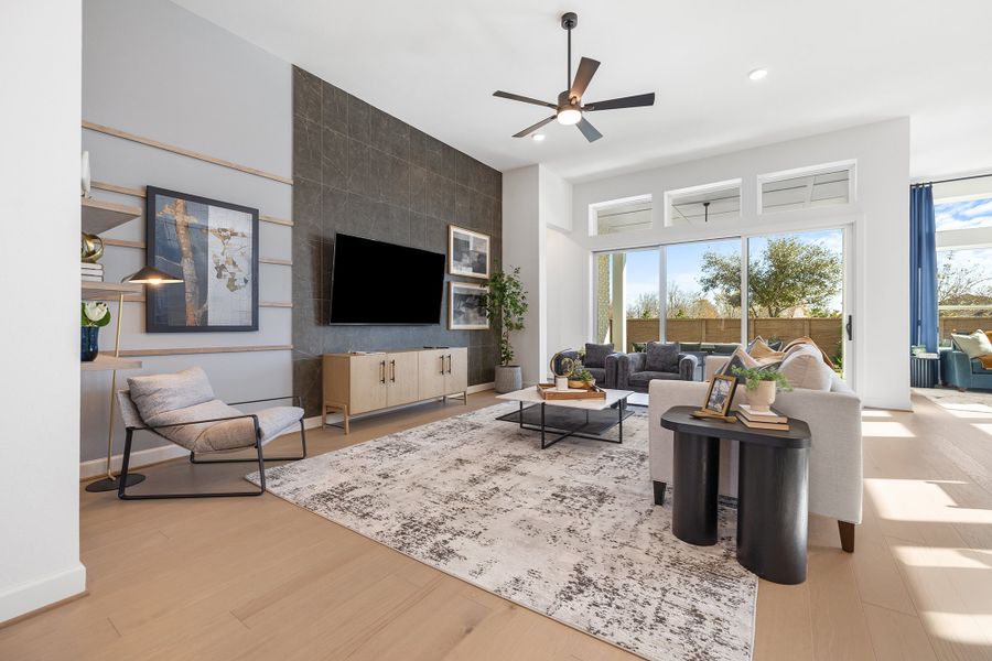 The Begonia - Family Room