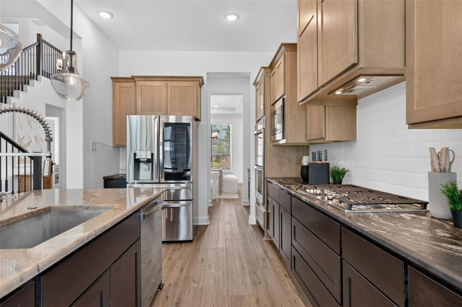 Furnished interior view inside a new home in , Missouri City (Image 28).