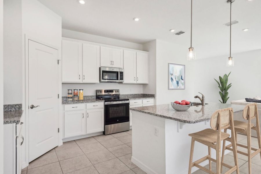 Kitchen of The Jensen at Country Club Estates