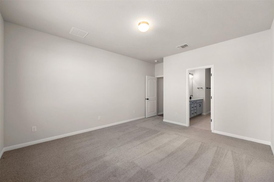 Spacious, unfurnished interior of a new home in The Colony 50s, Bastrop (Image 15). Spacious, unfurnished interior of a new home in The Colony 50s, Bastrop (Image 15).