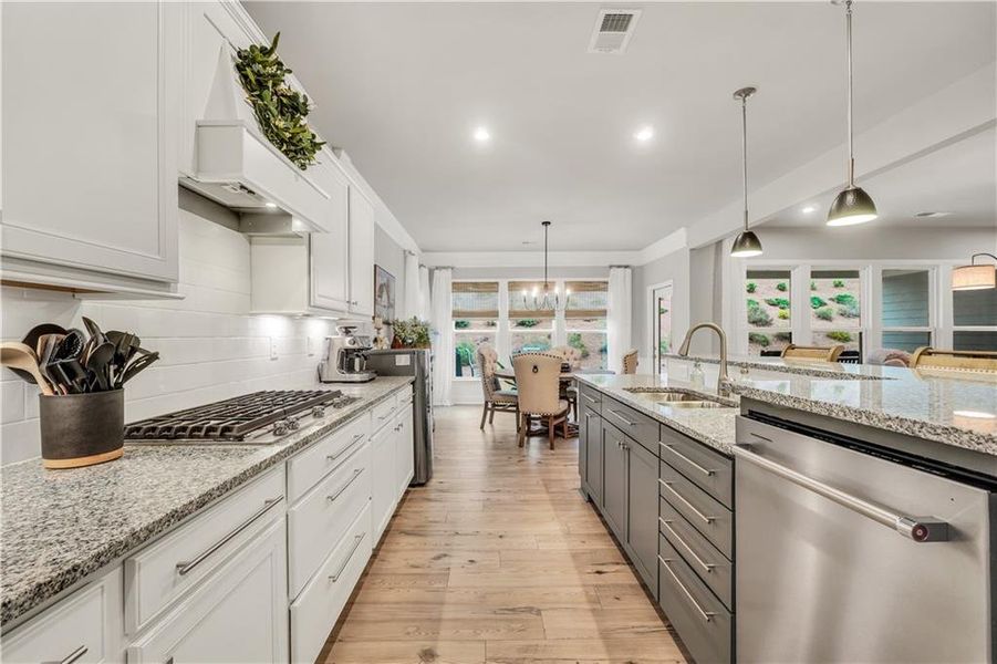 Furnished interior view inside a new home in , Griffin (Image 48).