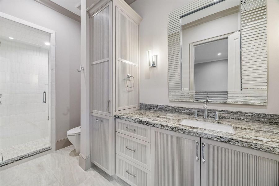 Furnished interior view inside a new home in , Bunker Hill Village (Image 40).