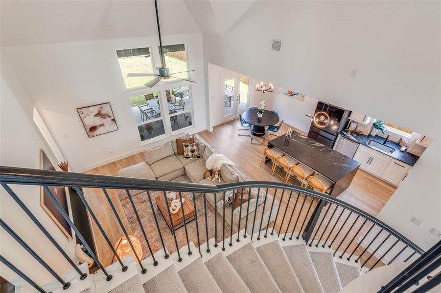 Furnished interior view inside a new home in , Fate (Image 13).