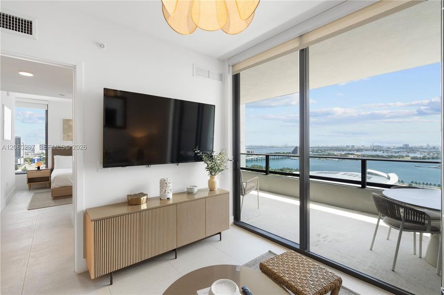 Furnished interior view inside a new home in Natiivo Miami, Miami (Image 25).