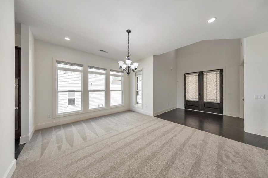 Spacious, unfurnished interior of a new home in , Woodstock (Image 24).