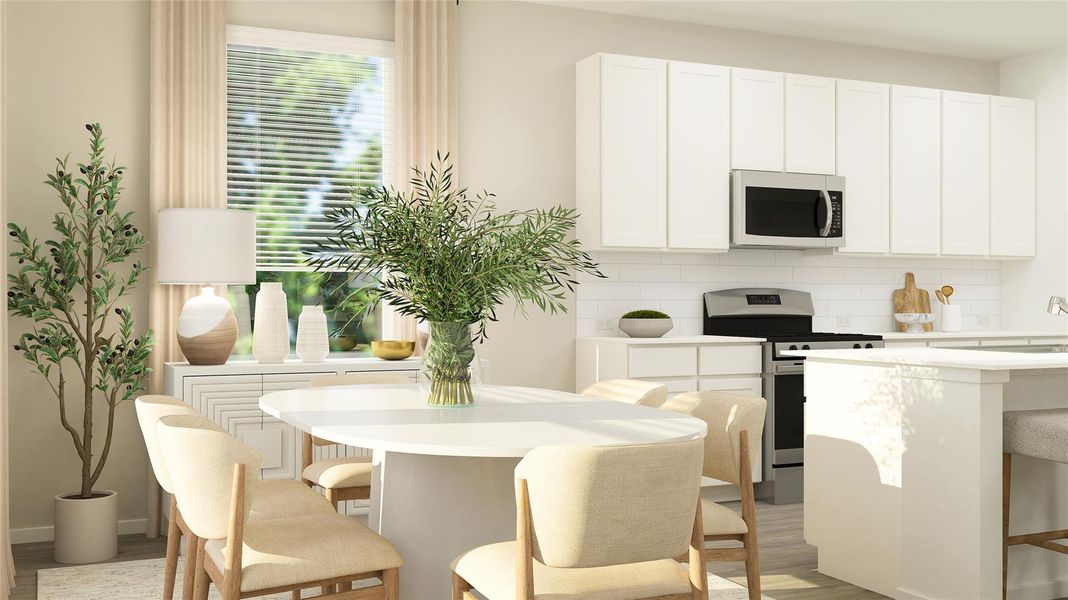 Furnished interior view inside a new home in Elm Creek, Elgin (Image 29).