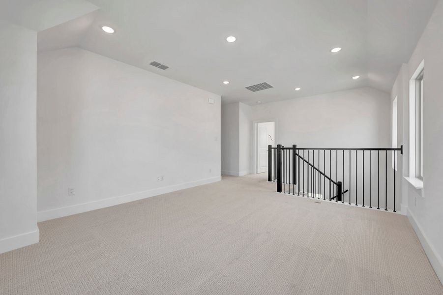 Spacious, unfurnished interior of a new home in Union Park, Little Elm (Image 18). Spacious, unfurnished interior of a new home in Union Park, Little Elm (Image 18).
