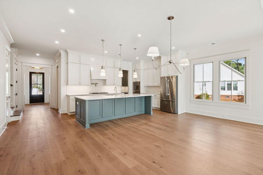 Furnished interior view inside a new home in , Johns Island (Image 5). Furnished interior view inside a new home in , Johns Island (Image 5).