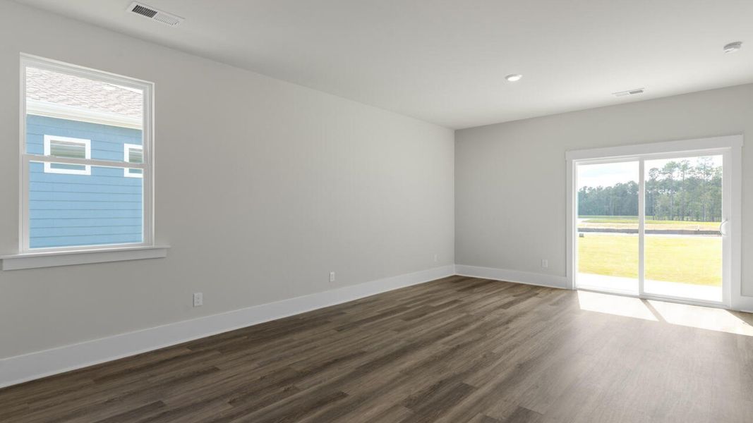 Spacious, unfurnished interior of a new home in Indigo Preserve Townhomes, Leland (Image 11).