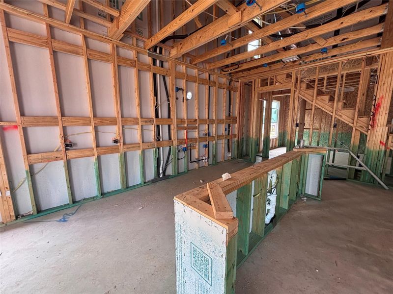 In-progress construction of a new home in The Colony 50s, Bastrop, TX (Image 31). In-progress construction of a new home in The Colony 50s, Bastrop, TX (Image 31).