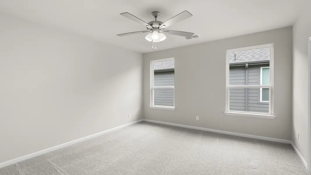Spacious, unfurnished interior of a new home in Waterscape, Royse City (Image 20).