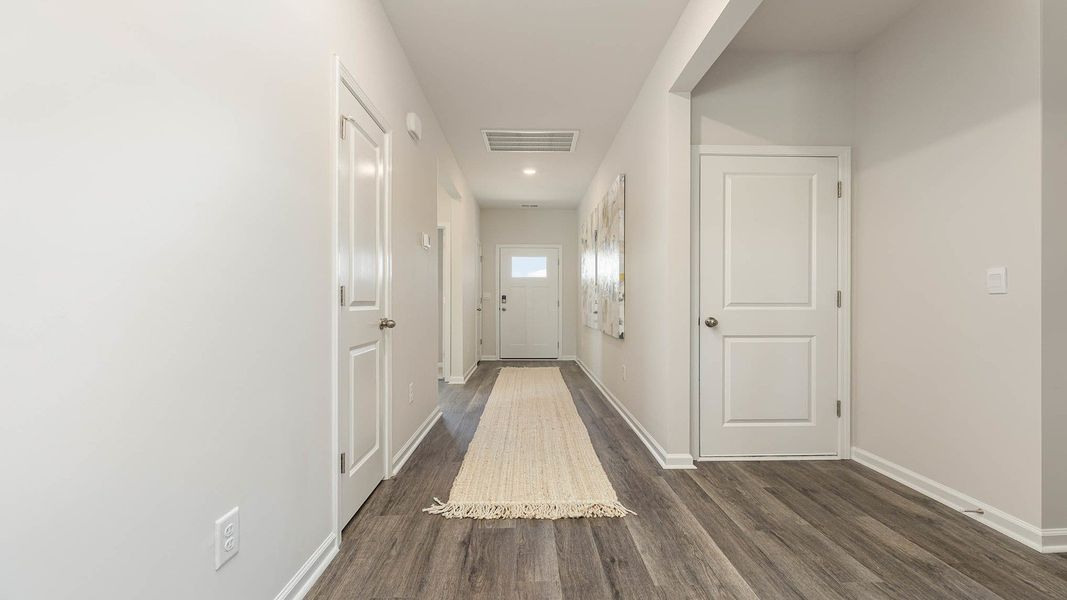 Spacious, unfurnished interior of a new home in Harper Meadows, Loris (Image 20). Spacious, unfurnished interior of a new home in Harper Meadows, Loris (Image 20).