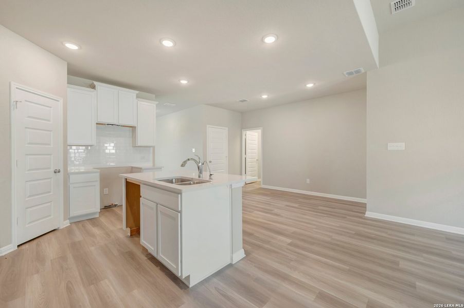 Furnished interior view inside a new home in Mesquite Ridge, San Antonio (Image 4).