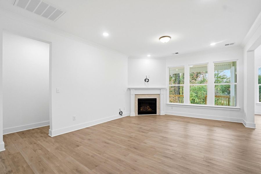 Spacious, unfurnished interior of a new home in Villas at Prestwick, Mooresville (Image 16).