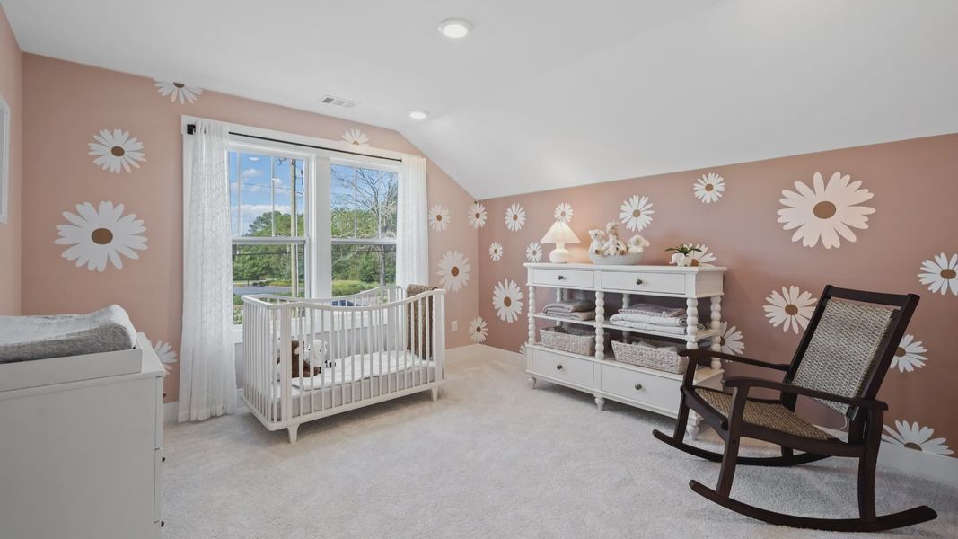 Representative furnished interior of a home built from the Augusta by DRB Homes in Woodglen, Piedmont (Image 32).