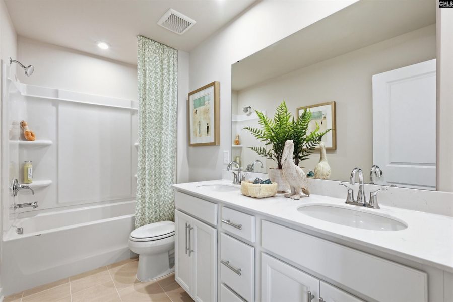 Furnished interior view inside a new home in Boykin Hills, Chapin (Image 36).