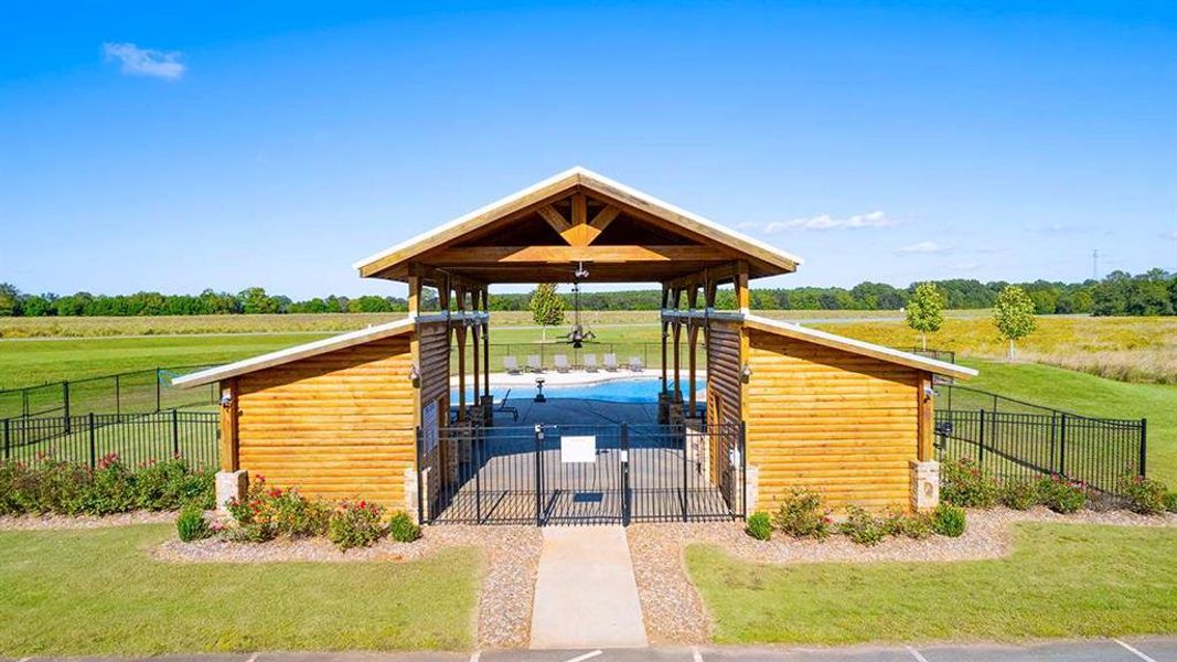 Front exterior of a new home in The Preserve at Agricultural Village, Perry, GA, highlighting curb appeal (Image 2).
