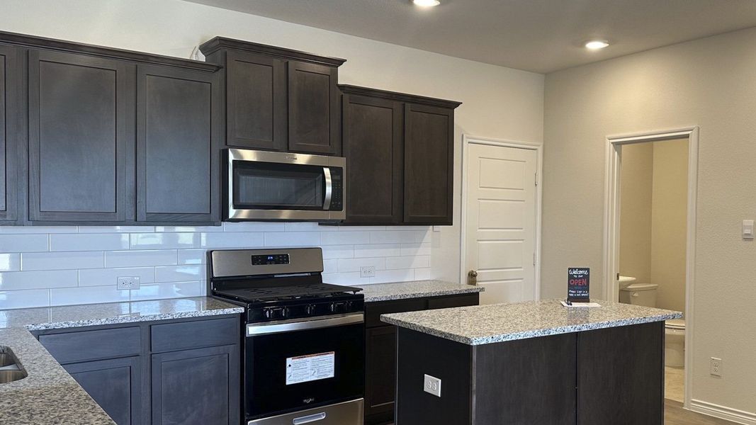 Furnished interior view inside a new home in Liberty Crossing, Royse City (Image 4).