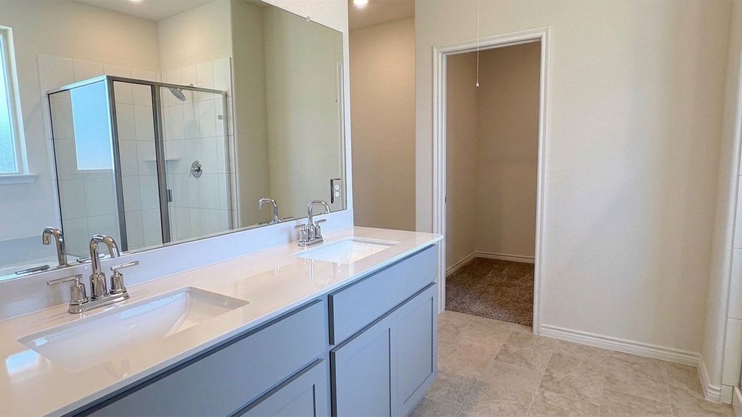 Furnished interior view inside a new home in Madera, Royse City (Image 7).