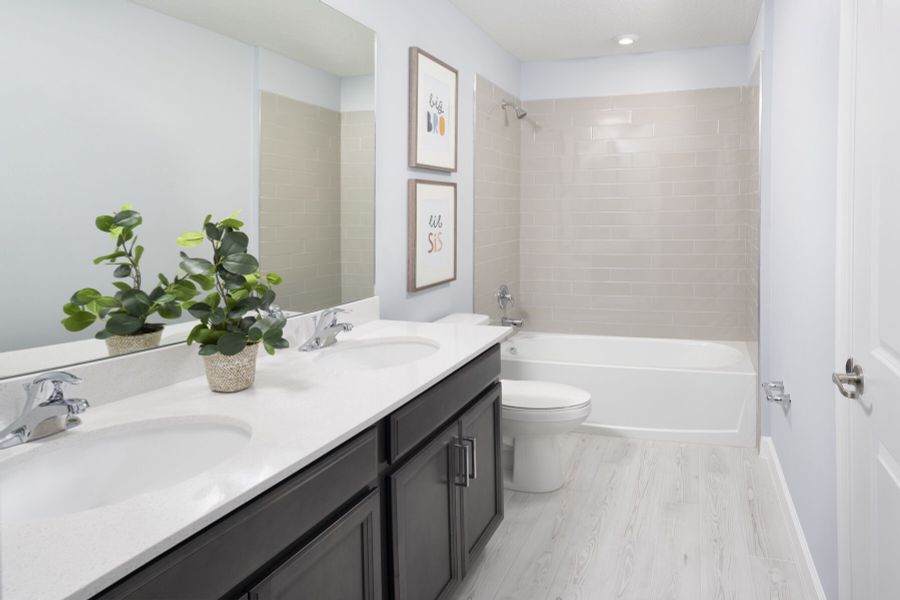 Representative furnished interior of a home built from the Shenandoah by Mattamy Homes in Tradition, Port St. Lucie (Image 14).