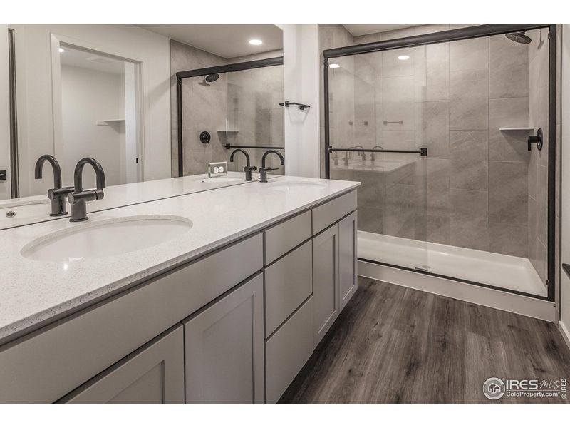 Furnished interior view inside a new home in , Timnath (Image 13).