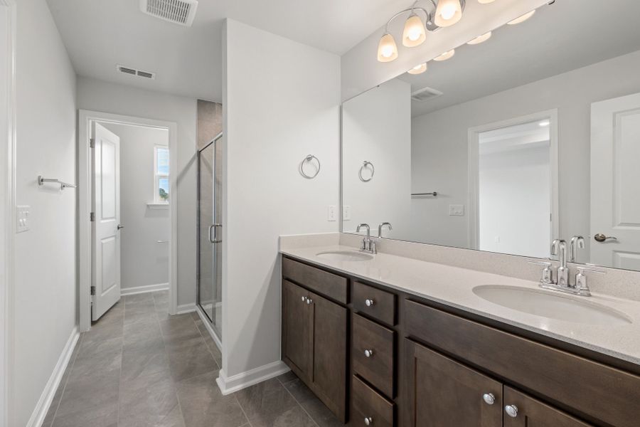 Furnished interior view inside a new home in McConnell Ridge, McLeansville (Image 9).