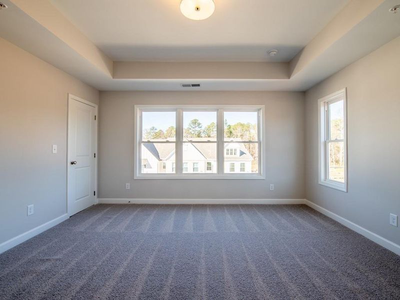 Spacious, unfurnished interior of a new home in Townes at South Main, Kennesaw (Image 21).