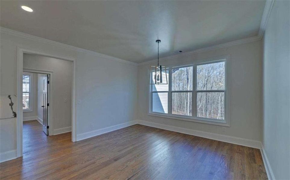 Spacious, unfurnished interior of a new home in , Clarkesville (Image 67).