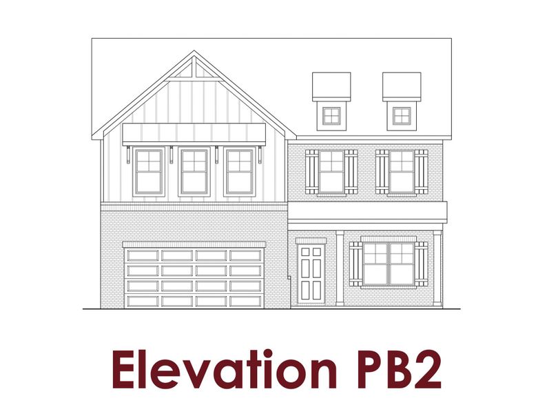 Representative rendering of the exterior for the Canyon by Chafin Communities (Image 12).