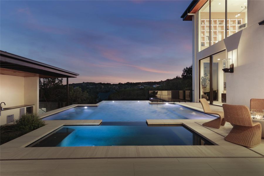Exterior details and patio area of a home in , Austin (Image 25).