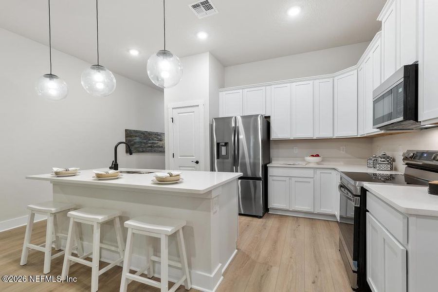 Furnished interior view inside a new home in , Jacksonville (Image 28).