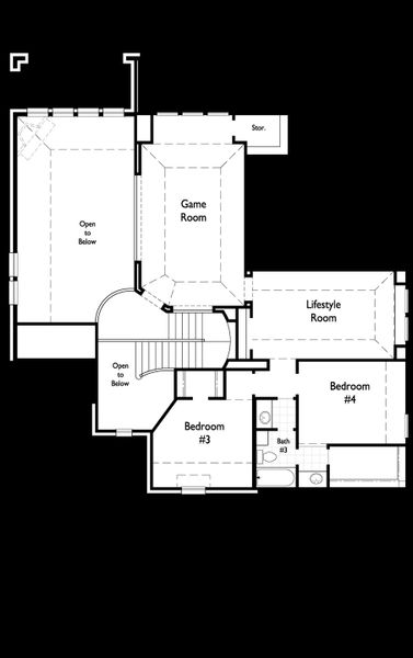 Upstairs Floor Plan