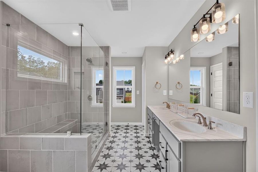 Furnished interior view inside a new home in Pickens Bluff, Hiram (Image 14).